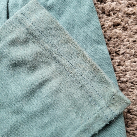 Styles To Go Vintage Green Skinny Sweatpants Lightweight Woman's Size Small - Picture 7 of 9